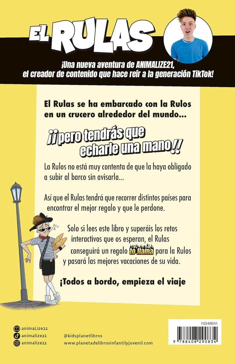 Libro 3 - El Rulas y la Épica Vuelta al Mundo: 2 – Animalize21-Store