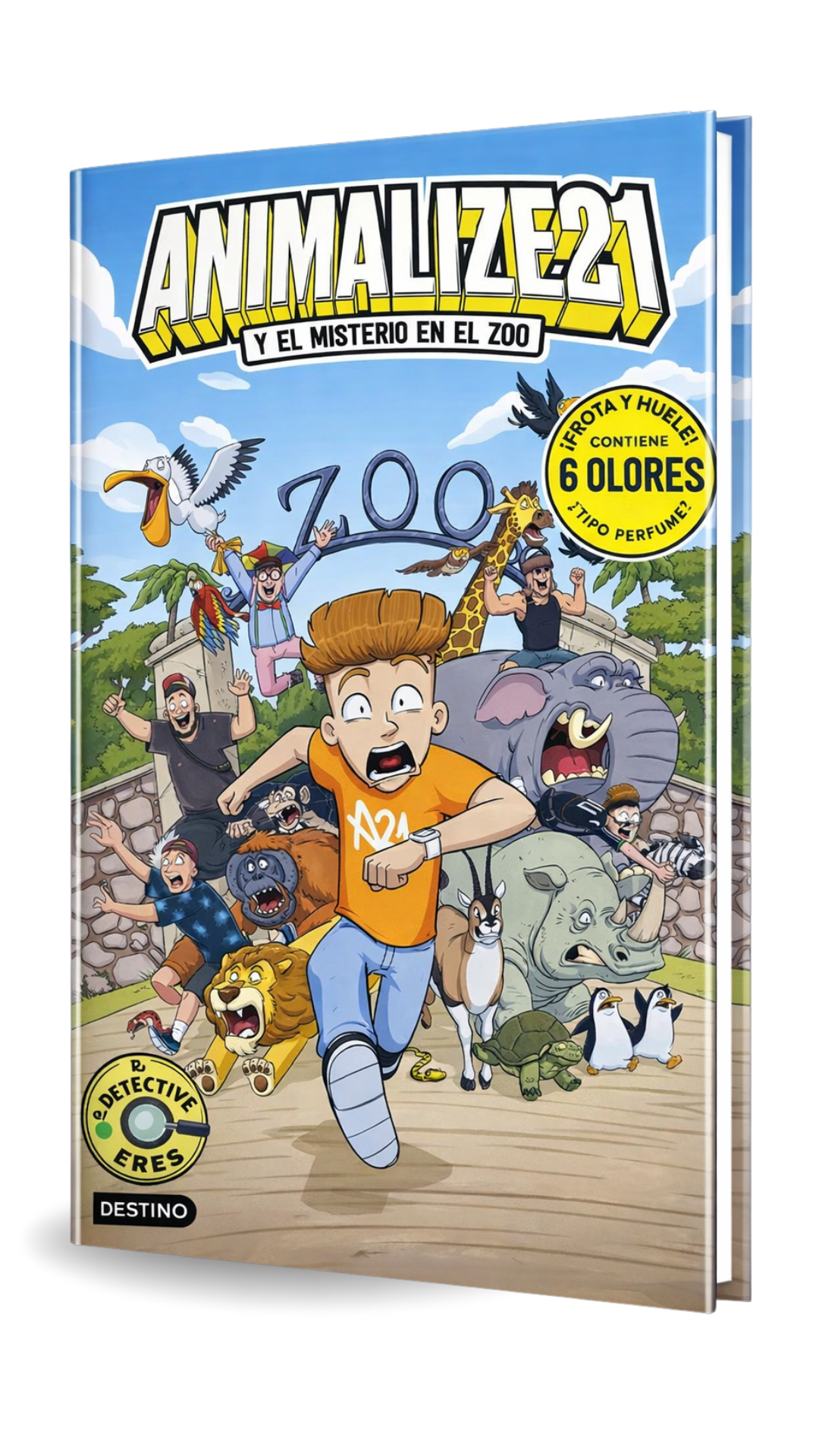 Libro 6 - Animalize y el misterio en el zoo – Animalize21-Store